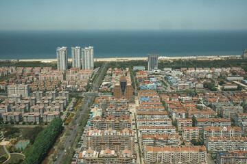 view of the city, Yantai, China