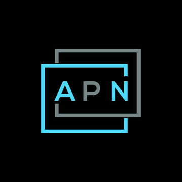 APN letter logo creative design. APN unique design. 