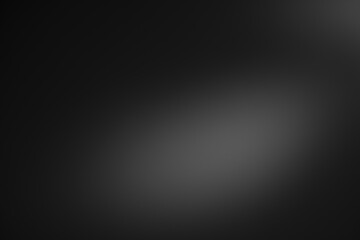 Fototapeta Dark black and gray blurred  gradient background has a little abstract light. obraz