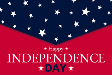 4th of July Independence Day banner background