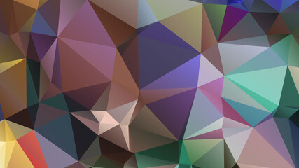 Abstract Color Polygon Background Design, Abstract Geometric Origami Style With Gradient