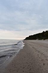 Fototapeta na wymiar Ostsee - Polen - Möven - Wasser - Strand
