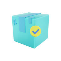 3d rendering e commerce package approved
