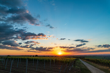 sunrise in the countrside