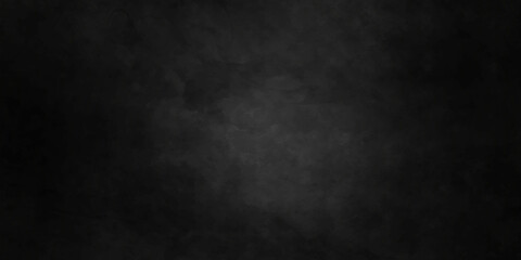 Black stone concrete texture backdrop background anthracite panorama. Panorama dark grey black slate background or texture.	
