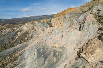 mountainous area in the south of Andalucia