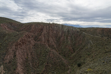 mountainous area in the south of Andalucia
