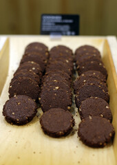 cookies ecológicas de almendras y cacao