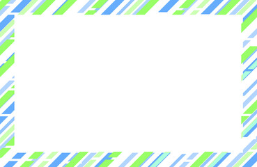 Obraz premium background with watercolor green and blue stripes