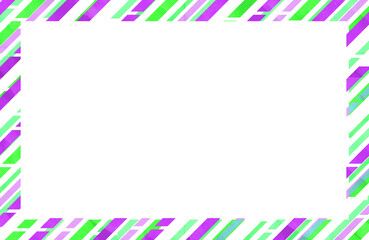 background with watercolor green and purple stripes