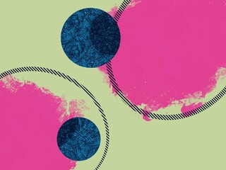Abstract background with circles