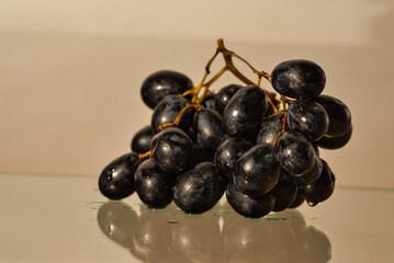 black grapes