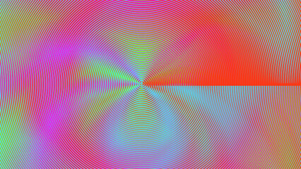 Glitch distorted geometric background . Modern art design . Noise destroyed glitched poster . Trendy defect error background with speed lines . Glitched artwork  .Broken effect .vector 