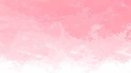 Pink watercolor background for your design, watercolor background concept, vector.