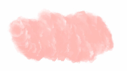 Pink watercolor background for your design, watercolor background concept, vector.
