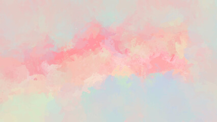 Pink watercolor background for your design, watercolor background concept, vector.