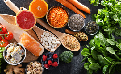 Food products recommended to reduce high blood pressure