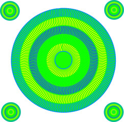 abstract background with circles