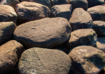 stones on the beach