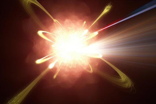 High energy particle collisions. Quantum mechanics