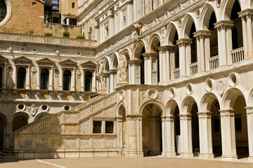 Fototapeta na wymiar Venezia, Palazzo Ducale. Veneto, Italia