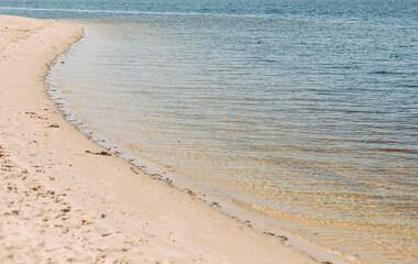 sand sea beach sunny water calm summer