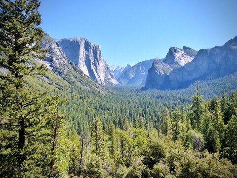 Yosemite National Park - El Capitan, Half Dome and Yosemite Valley