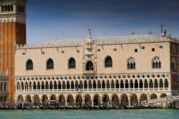 Fototapeta premium Venezia. Palazzo Ducale e Piazza San Marco vista dall'Isola di San Giorgio
