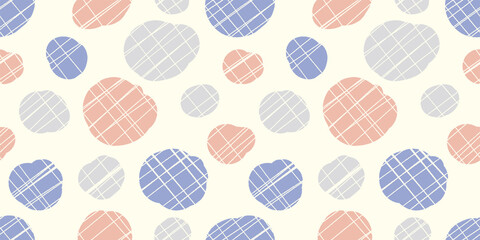 Geometric illustration background. Seamless pattern.Vector. 幾何学イラストパターン　背景素材