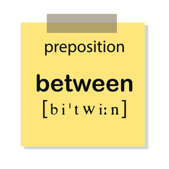 Learning a new language. English language. Flash cards for memorizing words