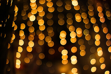 The beautiful background with bokeh