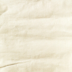 Old brown crumpled paper texture