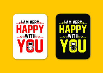 Creative Typography T-shirt Design Premium Vector Template