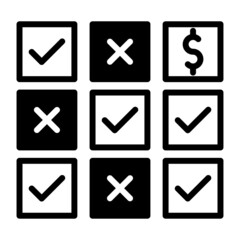 Business and Marketing. Financial Strategy vector icon illustration
