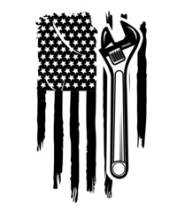 mechanic svg,mechanic flag svg, mechanic american flag svg, wrench svg, wrench flag svg, mechanic clipart, mechanic dad svg, mechanic gift

