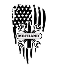 mechanic svg, mechanic flag svg, mechanic american flag svg, wrench svg, wrench flag svg, mechanic clipart, mechanic dad svg, mechanic gift

