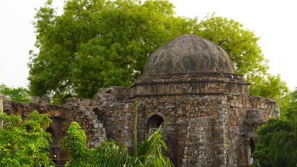 Fototapeta na wymiar Feroz Shah's Tomb at Hauz Khas Fort