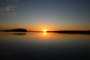 Glow Of Sunset, Elk island National Park, Alberta