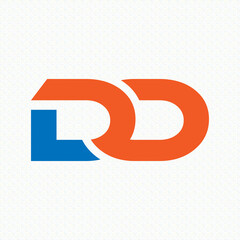 DO Letter Logo Design Template Vector 