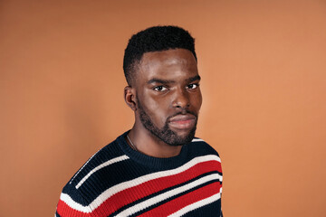 Fototapeta premium Handsome African Boy Portrait