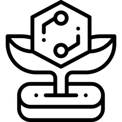 investment line icon