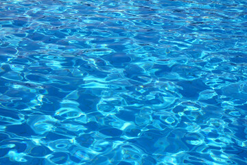 Fototapeta na wymiar ripple turquoise water background