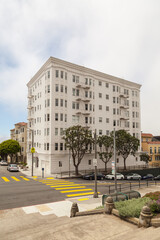 Naklejka premium Beautiful architecture and buildings of San Francisco in California,USA
