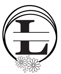 split monogram svg, Split Monogram Alphabet SVG, split letter svg, monogram svg, monogram frame svg, alphabet svg, family name svg
