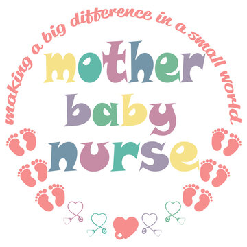 nurse svg, Mother-Baby Nurse SVG, nurse png, Postpartum Nurse SVG, RN Cut Files, Mother Baby Nurse, nursing baby girl boy svg, nurse life
