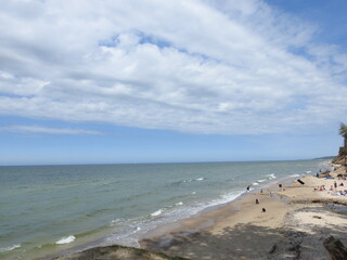Beach in Orzechowo, Poland