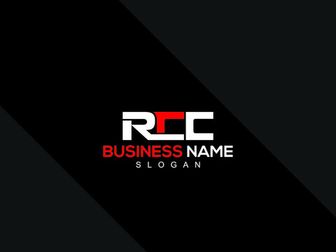 Letter RCC Logo Icon, Modern RC Logo Letter Vector Image Design For any type of business