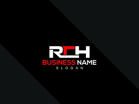 Letter RCH Logo Icon, Modern RC Logo Letter Vector Image Design For any type of business
