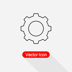 Gear Icon Vector Illustration Eps10