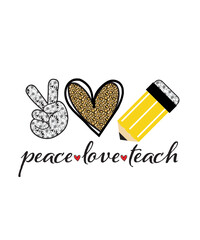 peace love teach svg png, teacher svg, school svg, teach love inspire, funny teacher svg, teacher life svg, teacher shirt svg, teaching svg
